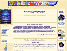 Tablet Screenshot of calderdale-online.org